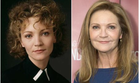 Joan Allen's eyes and hair color