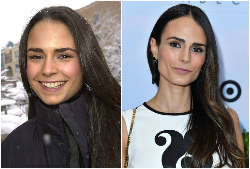 Jordana Brewster's eyes and hair color - dark brown Jordana Brewster's eyes and hair color