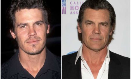 Josh Brolin's eyes and hair color