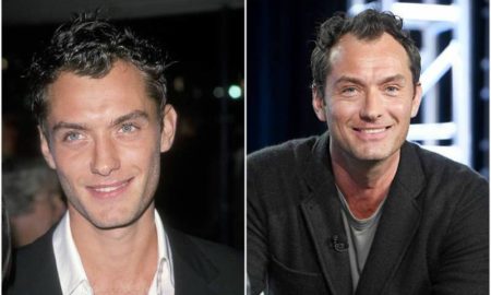 Jude Law's eyes and hair color