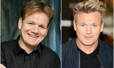 Gordon Ramsay's eyes and hair color