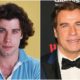 John Travolta's eyes and hair color