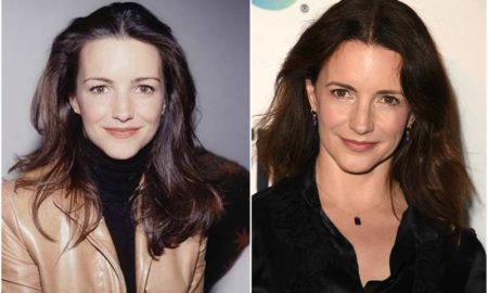 Kristin Davis' eyes and hair color