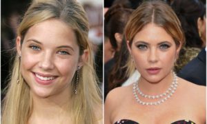 Ashley Benson's eyes and hair color