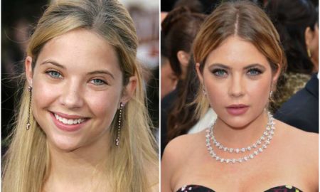 Ashley Benson's eyes and hair color