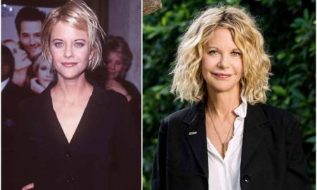 Meg Ryan’s eyes and hair color