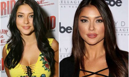 Arianny Celeste's eyes and hair color
