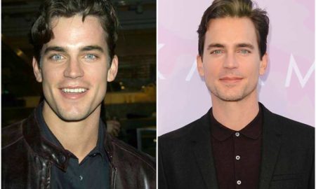Matt Bomer's eyes and hair color
