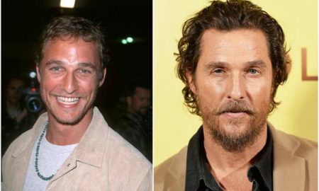 Matthew McConaughey's eyes and hair color