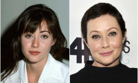 Shannen Doherty's eyes and hair color