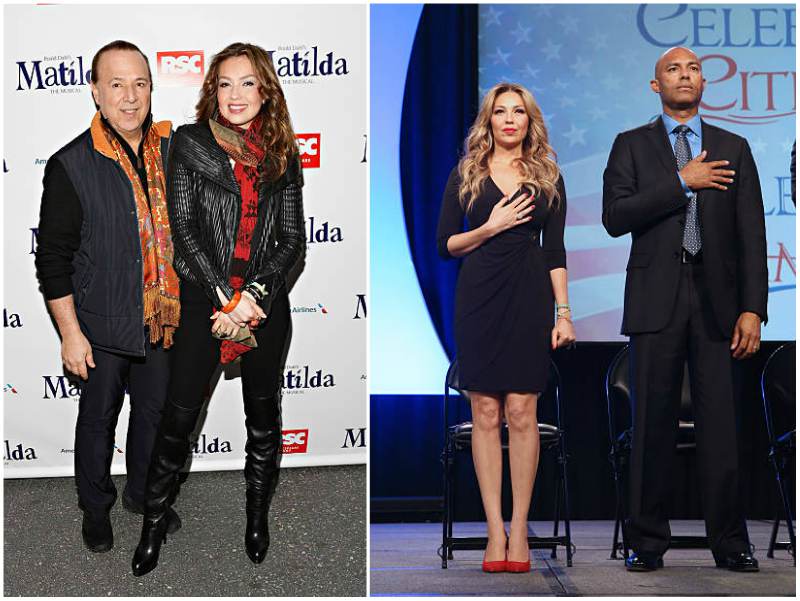 Singer Thalia's height - 5’ 5” (165 cm) Singer Thalia's height, weight and body measurements