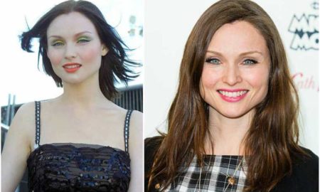 Sophie Ellis-Bextor's eyes and hair color