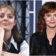 Susan Sarandon's eyes and hair color
