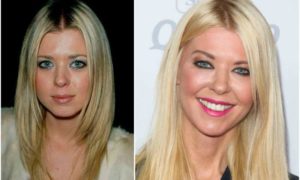 Tara Reid's eyes and hair color