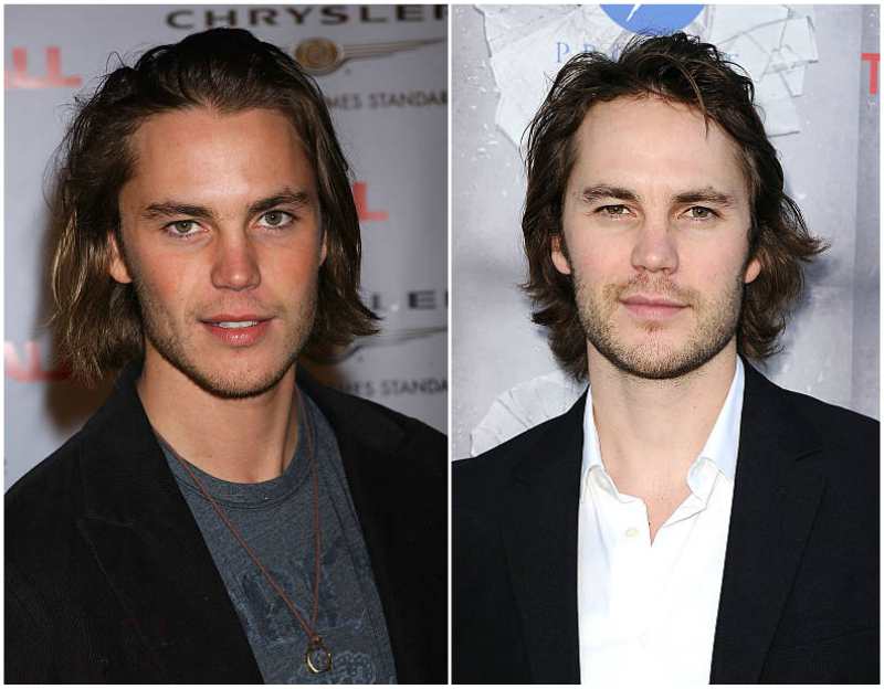 Taylor Kitsch's eyes color - green and hair color - light brown Taylor Kitsch's eyes and hair color