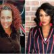 Vivica Fox's eyes and hair color
