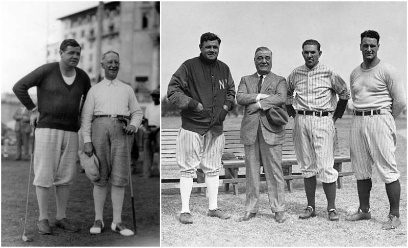 Babe Ruth's height - 6’2” (188 cm) Babe Ruth's height, weight and age