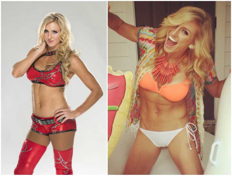 Ashley (Charlotte) Flair's body Ashley (Charlotte) Flair's height, weight and age