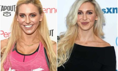 Ashley (Charlotte) Flair's eyes and hair color
