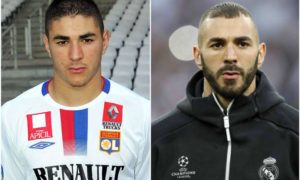 Karim Benzema's eyes and hair color