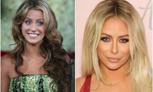 Aubrey O'Day's eyes and hair color