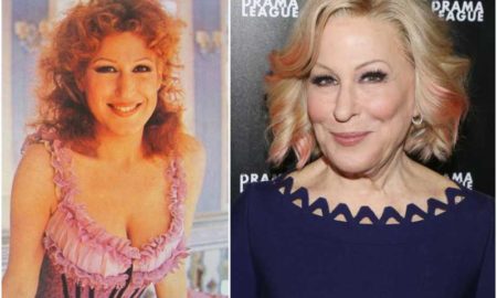Bette Midler's eyes and hair color