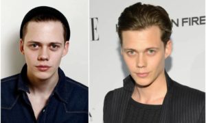 Bill Skarsgard's eyes and hair color