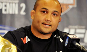 B.J. Penn's eyes and hair color