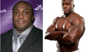 Bobby Lashley's eyes and hair color