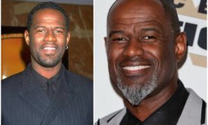 Brian Mcknight's eyes and hair color