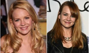 Britt Robertson's eyes and hair color