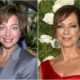 Allison Janney's eyes and hair color