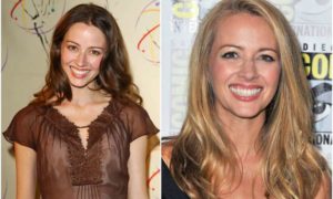 Amy Acker’s eyes and hair color