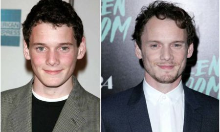 Anton Yelchin's eyes and hair color