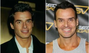 Antonio Sabato Jr height, weight. Achieving his body