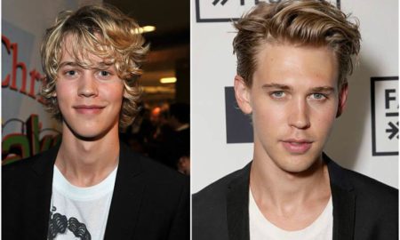 Austin Butler’s eyes and hair color