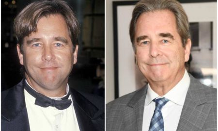Beau Bridges' eyes and hair color