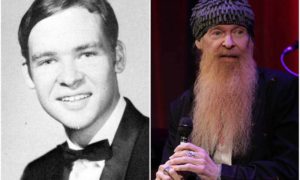 Billy Gibbons' eyes and hair color