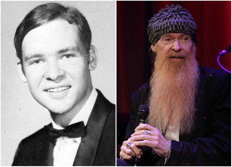 Billy Gibbons' eyes and hair color