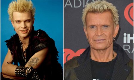 Billy Idol's eyes and hair color