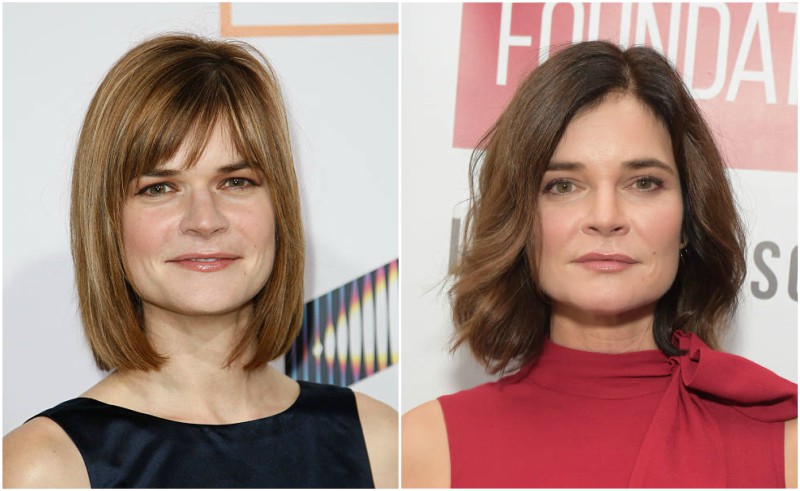 Betsy Brandt's eyes color - hazel and hair color - brown Betsy Brandt's eyes and hair color