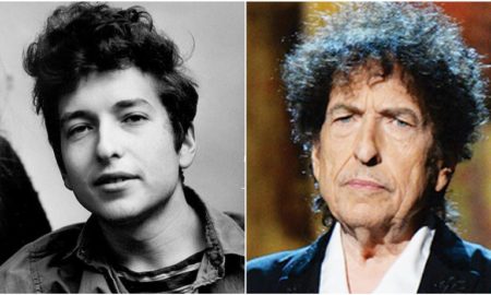 Bob Dylan's eyes and hair color