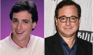 Bob Saget's eyes and hair color