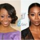Bresha Webb's eyes and hair color