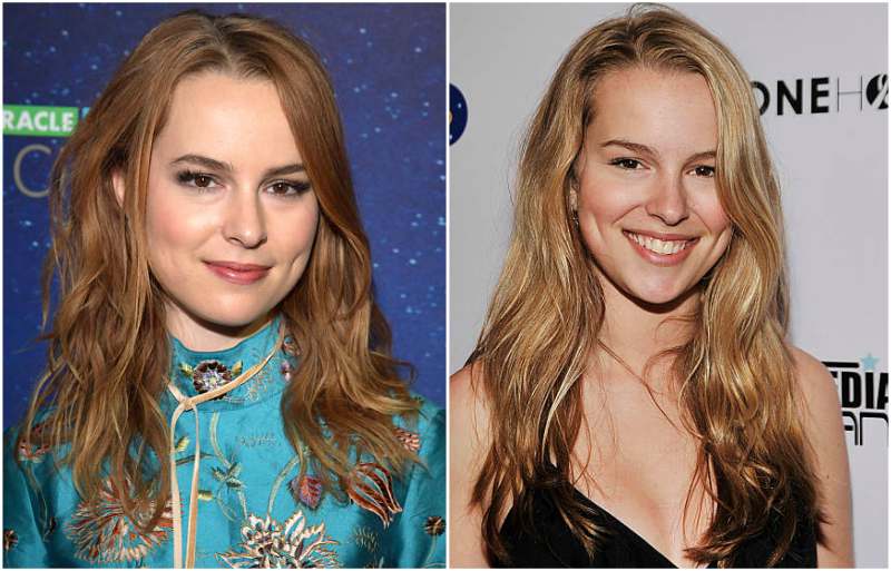 Bridgit Mendler's eyes color - brown and hair color - blonde Bridgit Mendler's eyes and hair color
