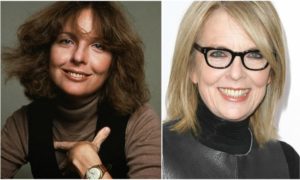 Diane Keaton's eyes and hair color