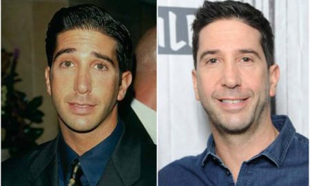 David Schwimmer’s eyes and hair color