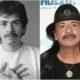 Carlos Santana’s eyes and hair color