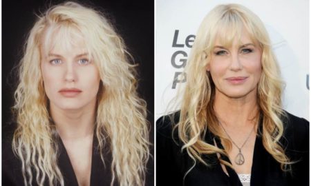 Daryl Hannah's eyes and hair color