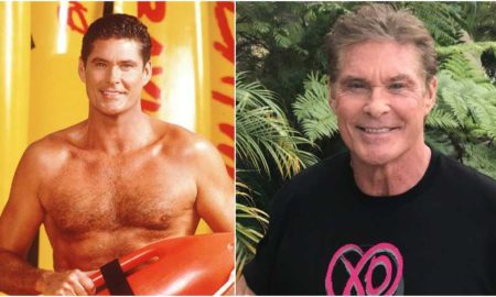 David Hasselhoff's eyes and hair color